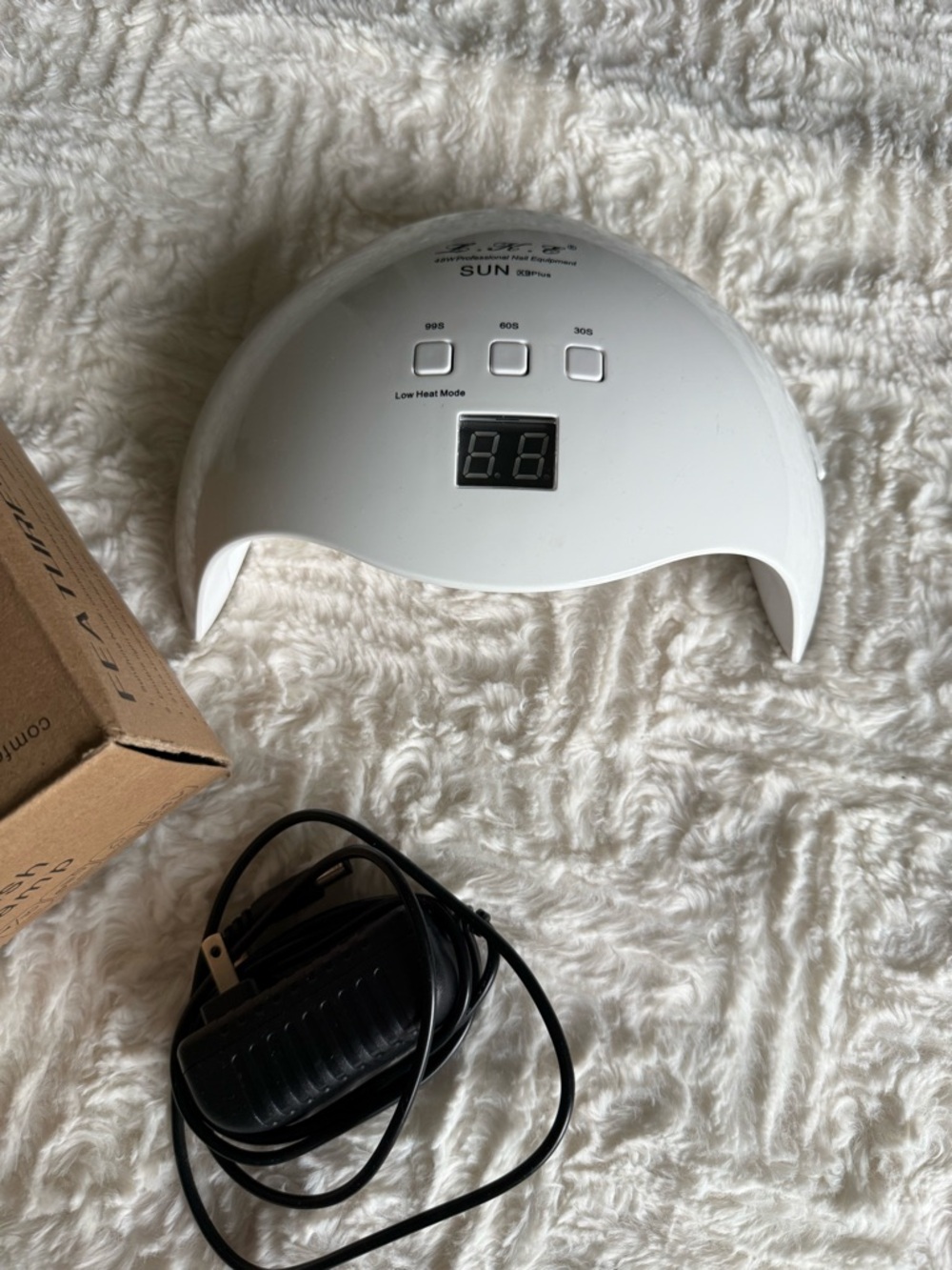 SUN LED UV Nail Lamp - White
